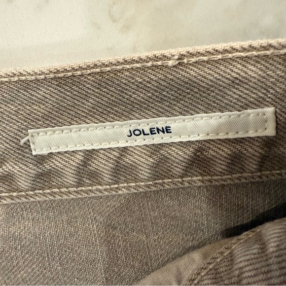 Citizens Of Humanity Jolene High Rise Vintage Slim Crop Jeans Women’s 29 Taupe - Picture 7 of 13